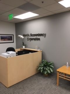 Martin Accountancy Corporation lobby